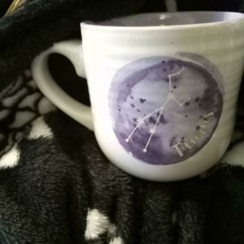 Taurus Zodiac Constellation Cup.